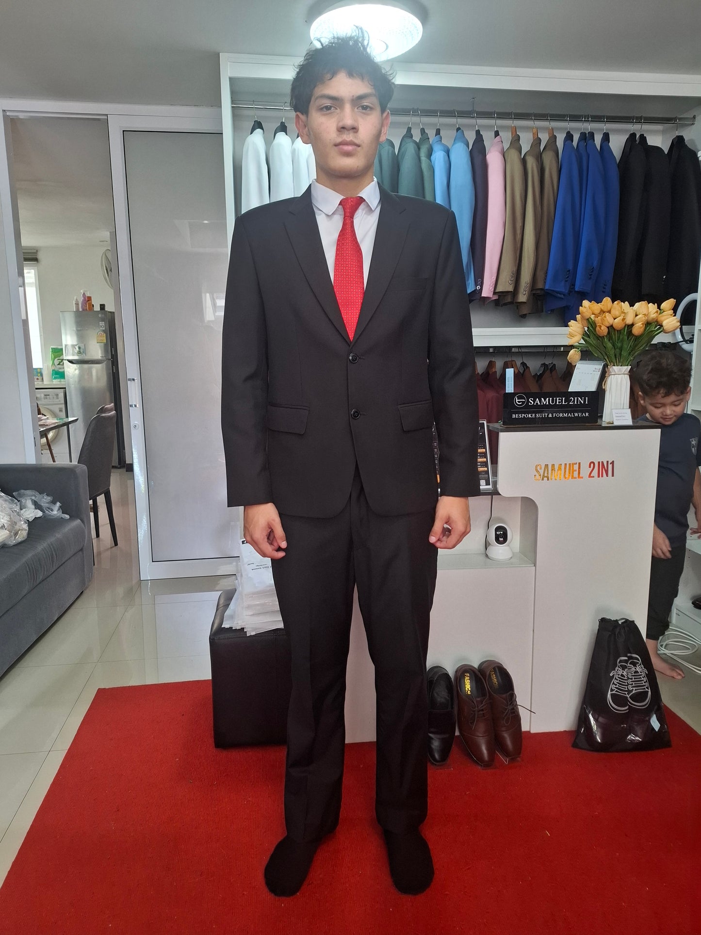 GA International School UK Student – Prom Suit Review
