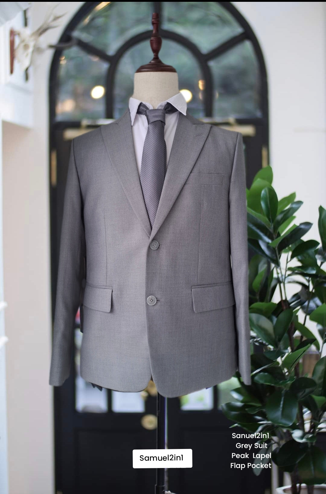 Made to Order Elegant Grey Suit / Grey Suit - Made to Order