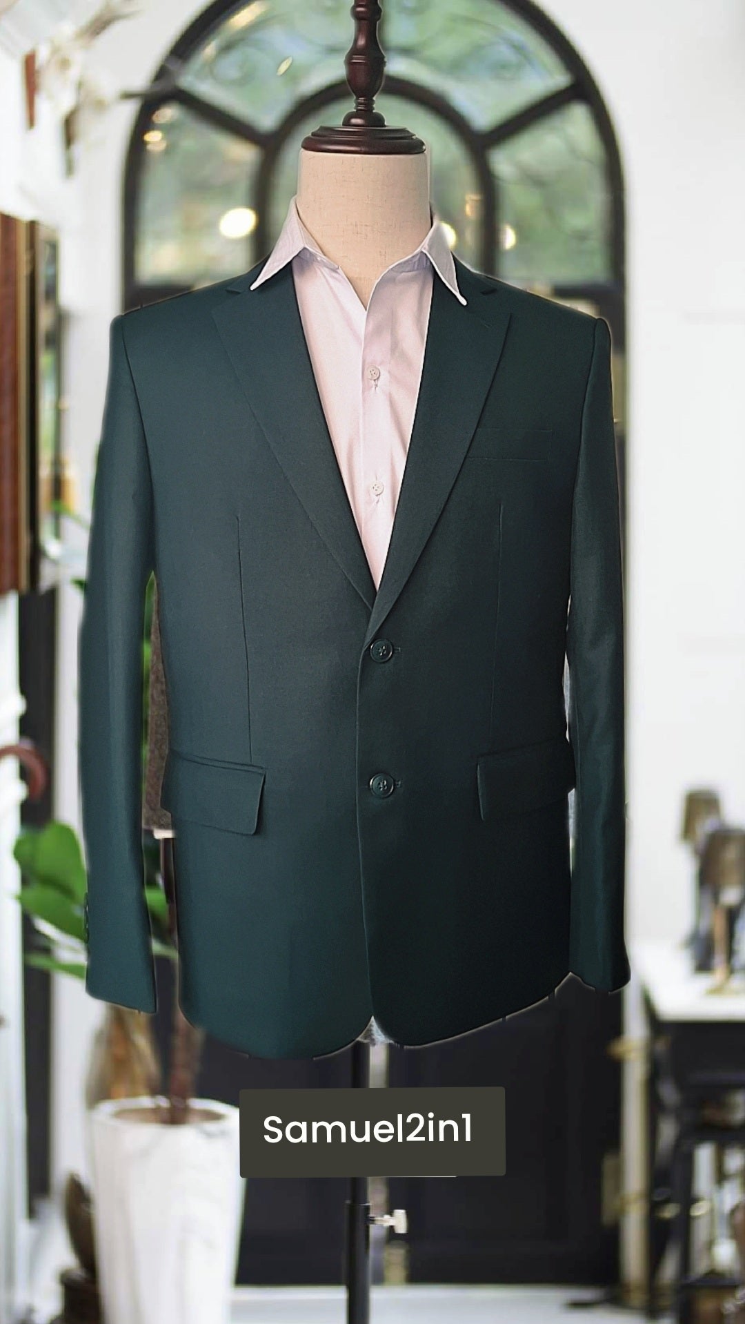 Made to Order - Dark Green Suit (Custom Tailoring)