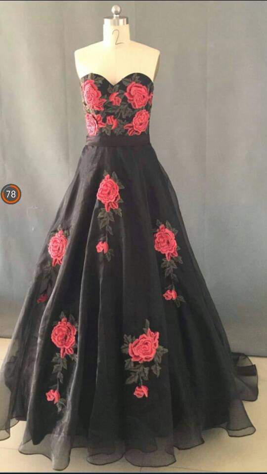 Black Rose Gown