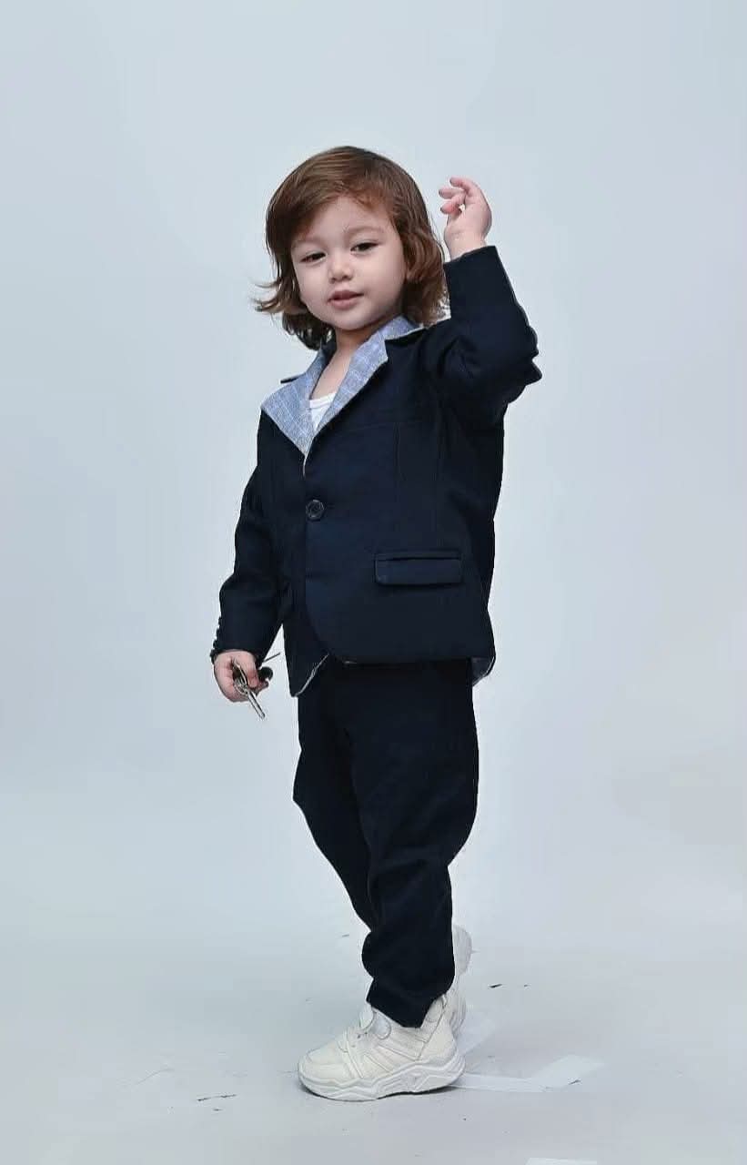 Navyblue Reversible Kids Suit