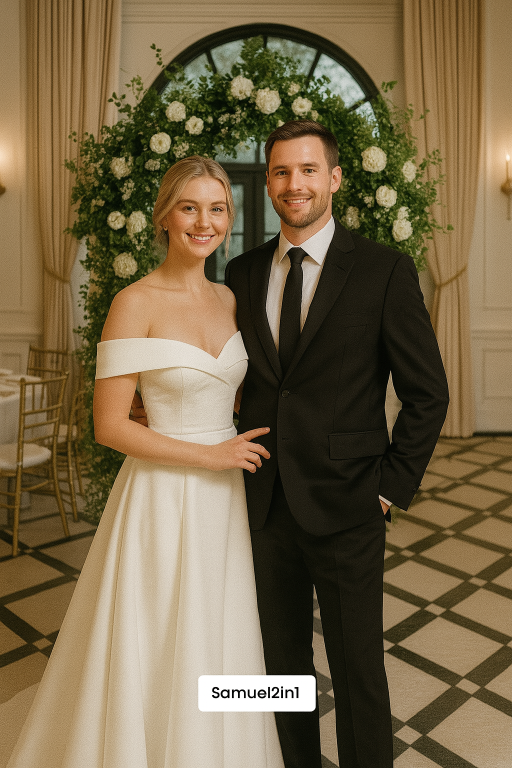 สูทเจ้าบ่าวเช่าตัดใหม่ สีดำคลาสสิก | Timeless Black Groom Suit for Rent