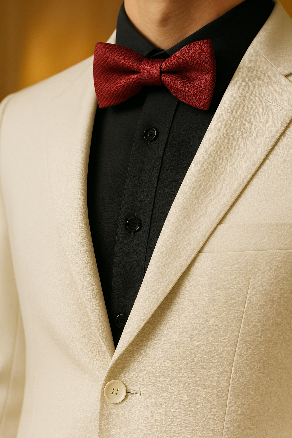 White Groom Suit – For Rent / สูทเจ้าบ่าวสีขาว – ให้เช่า