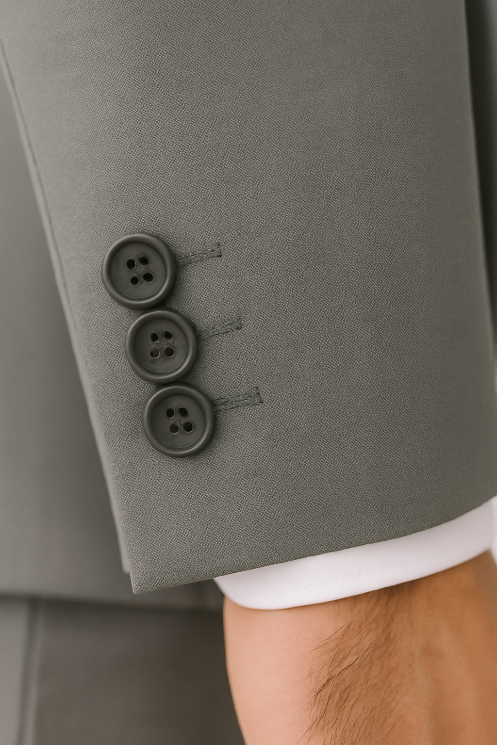 Elegant grey suit with peak lapel | Grey Suit - Peak Lapel
