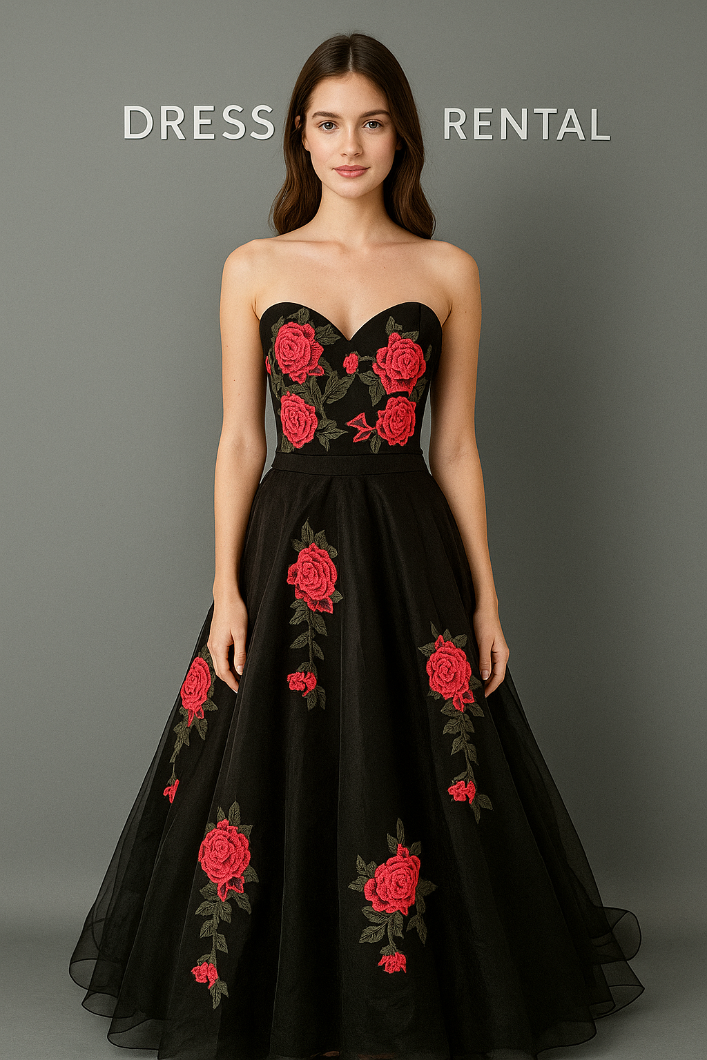Black Rose Gown
