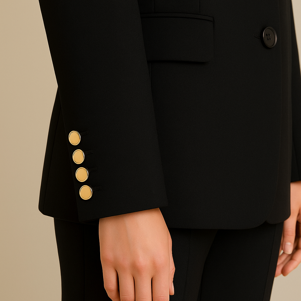 Made to Order Women's Suit - Classic Black Edition