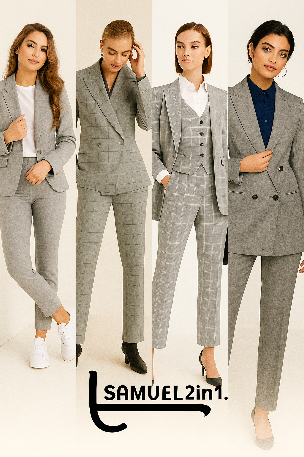 Made to Order Women's Suit - Refined Gray Edition