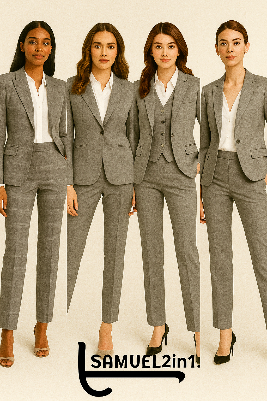 Made to Order Women's Suit - Refined Gray Edition