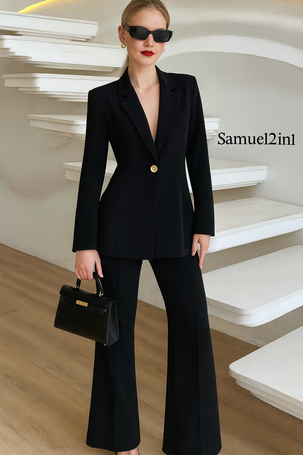 Made to Order Women's Suit - Classic Black Edition