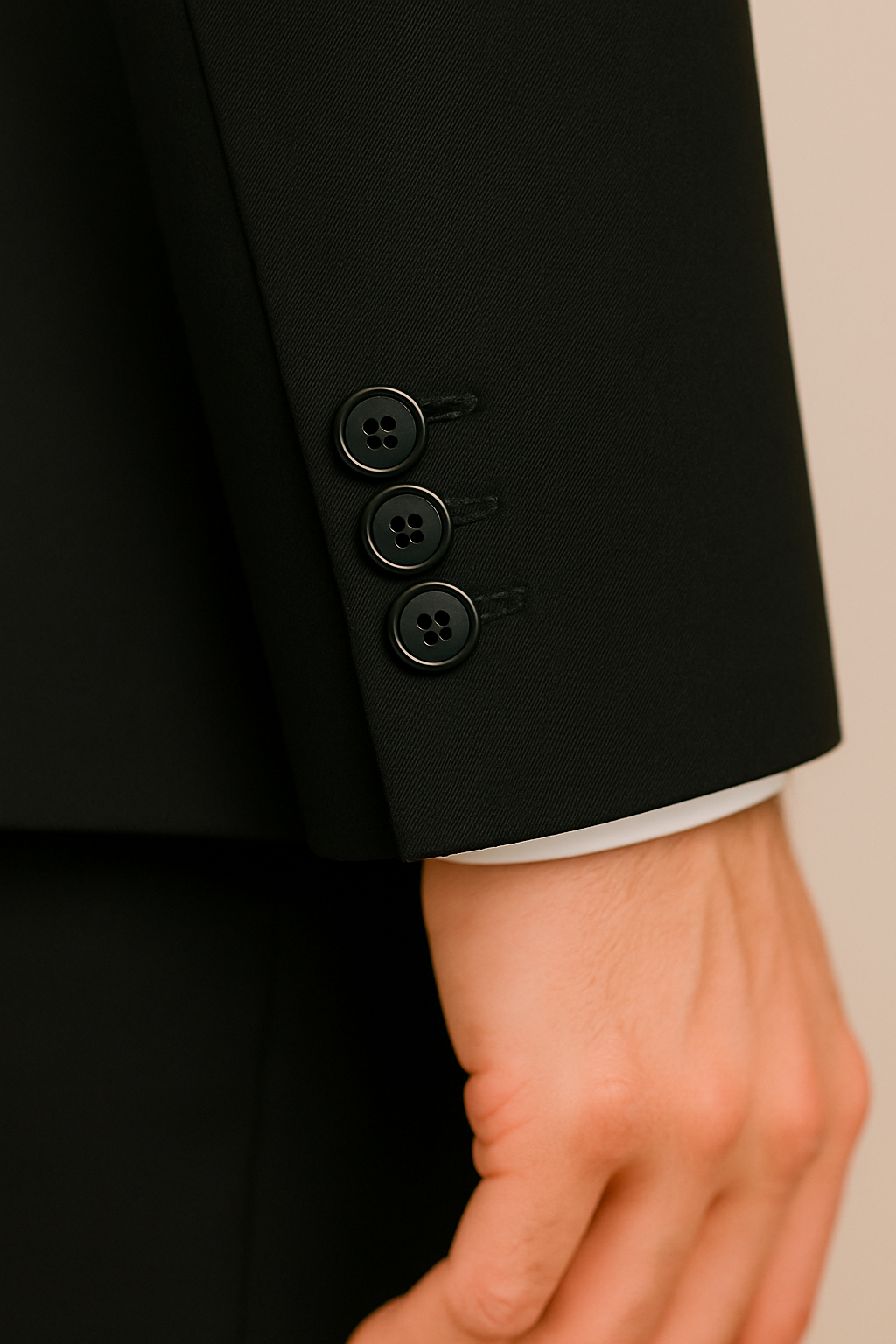 Classic Black Suit by Samuel2in1