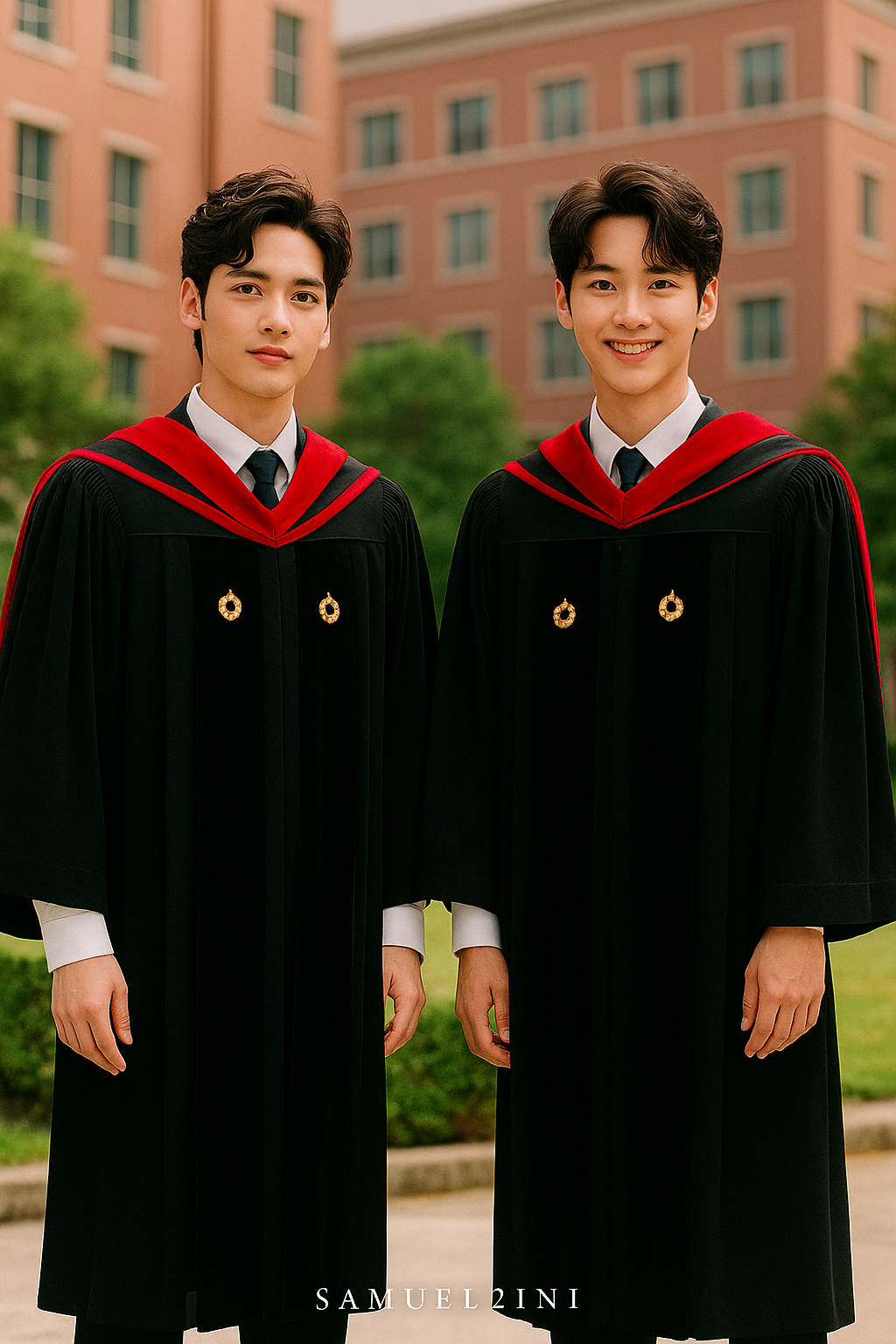 🎓 Samuel2in1 – Graduation suit, ready to make you the most handsome on your special day.