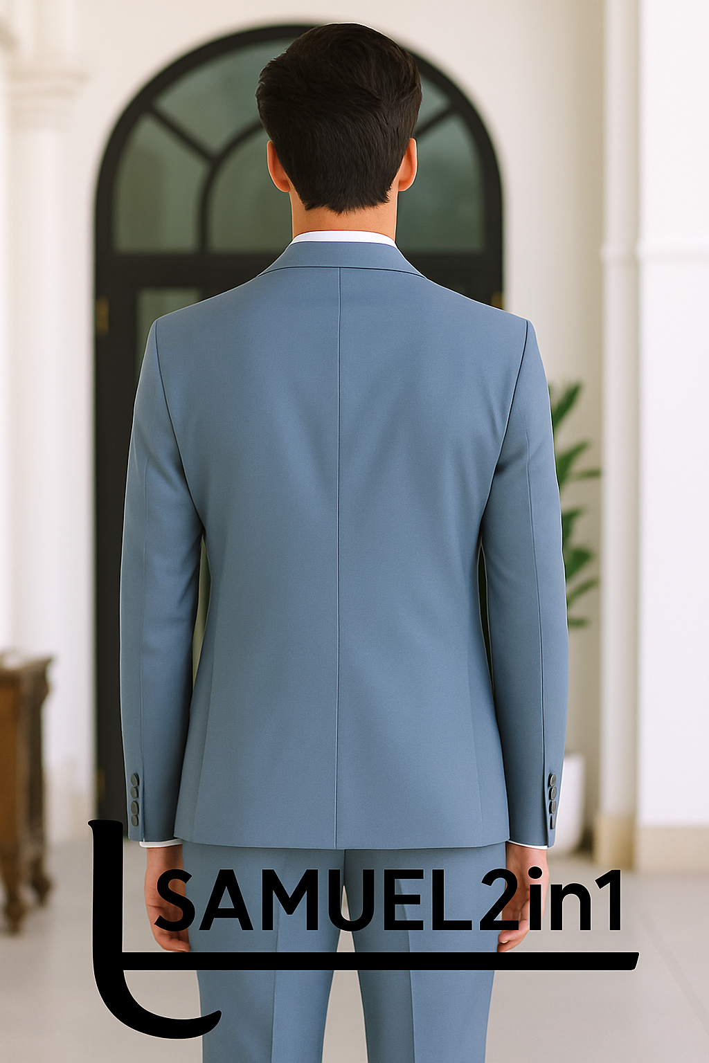 Light Blue Suit – ชุดสูทสีฟ้า