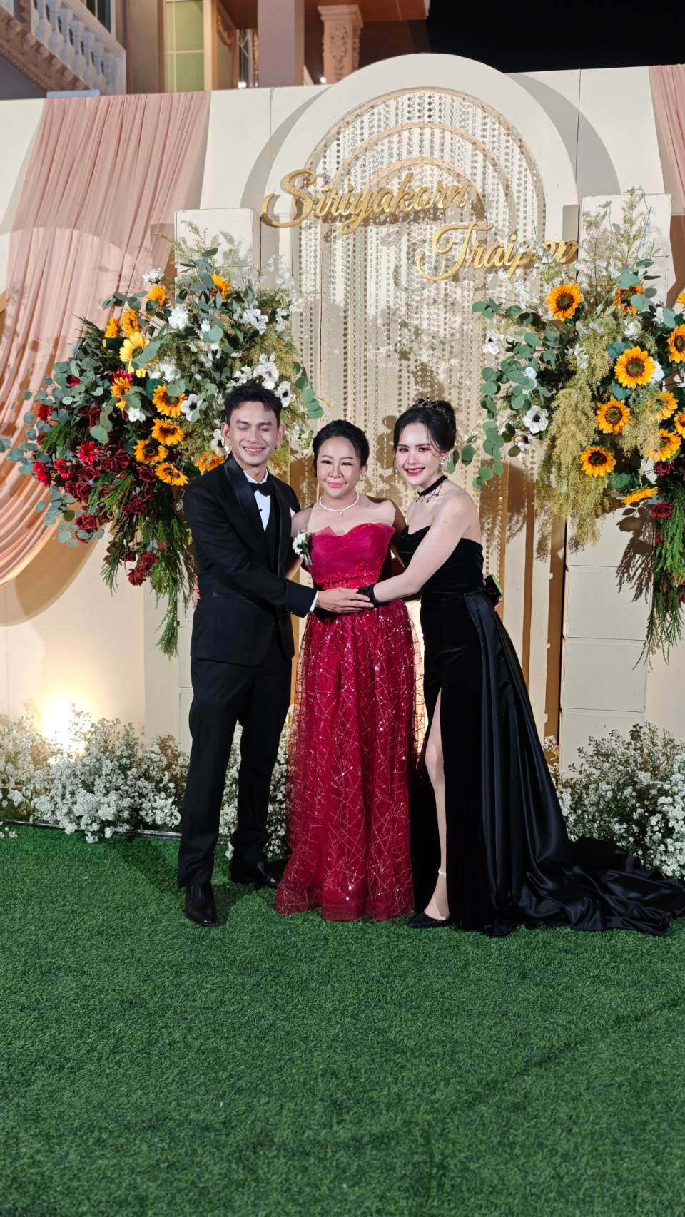 ขอบคุณคุณแม่เจ้าบ่าวและเจ้าสาวจากจันทบุรี