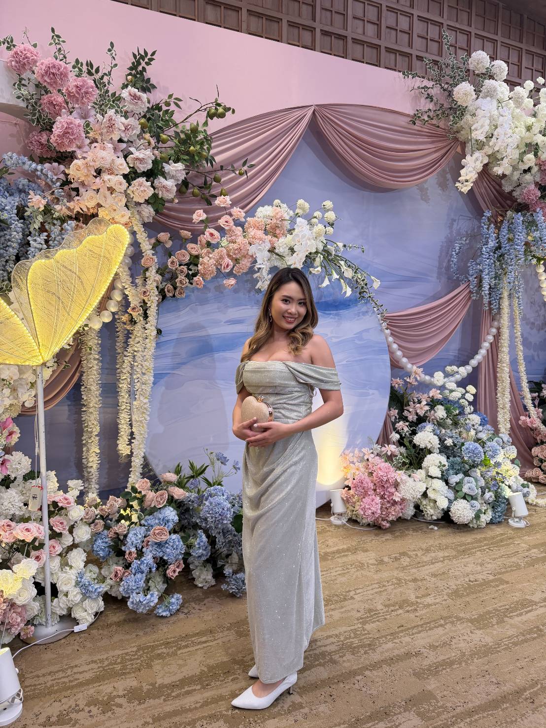 คุณหมอเจนนี่ โรงพยาบาลวิภาราม กับชุดราตรีธีมสีเทา 💗✨