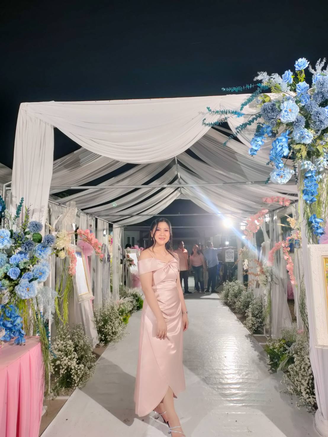 ลูกค้างานแต่งธีมชมพู | Pink Wedding Guest Dress