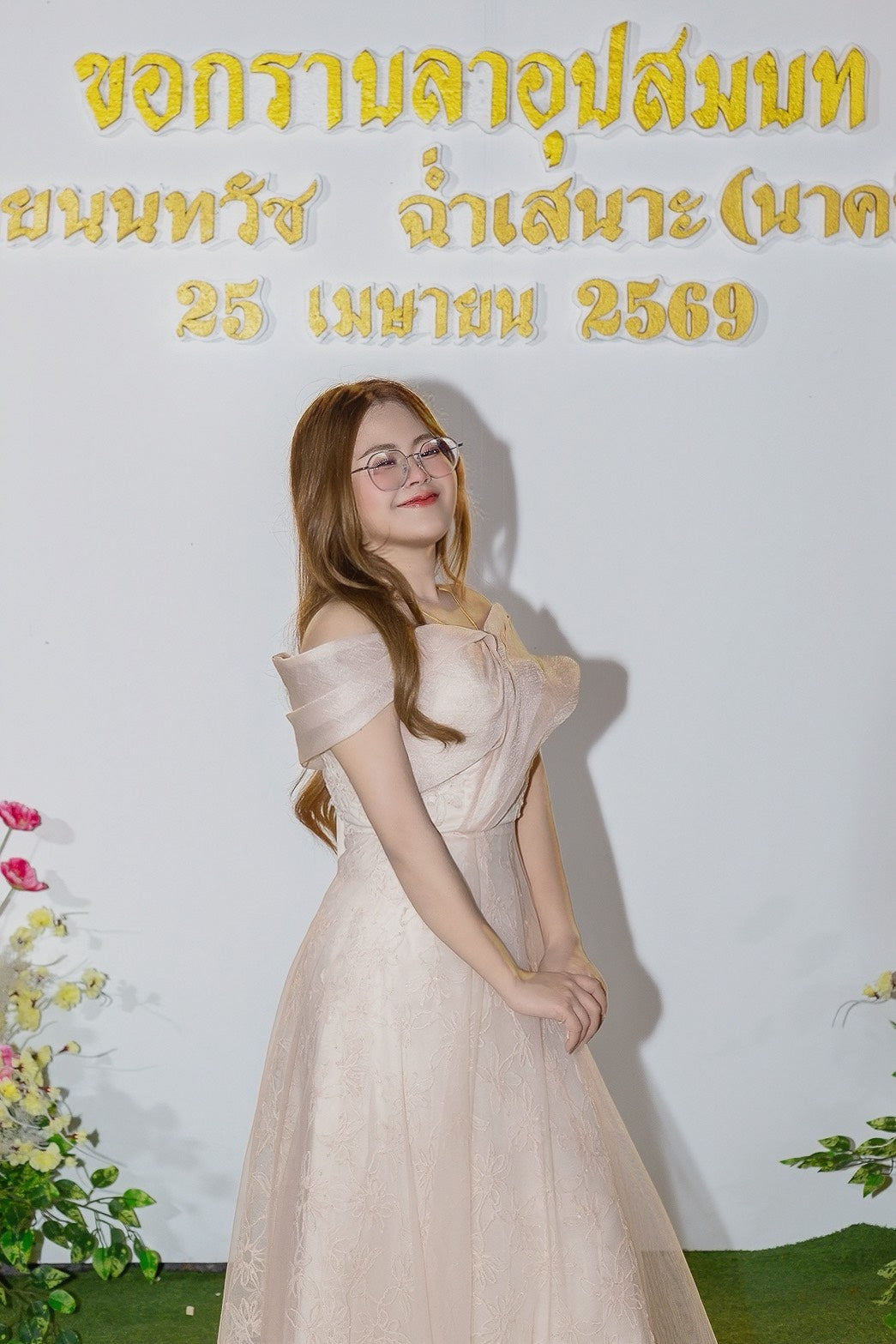 ลูกค้าคนสวยกับลุคเรียบหวาน สำหรับงานบวช ✨