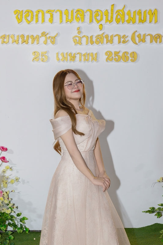 ลูกค้าคนสวยกับลุคเรียบหวาน สำหรับงานบวช ✨