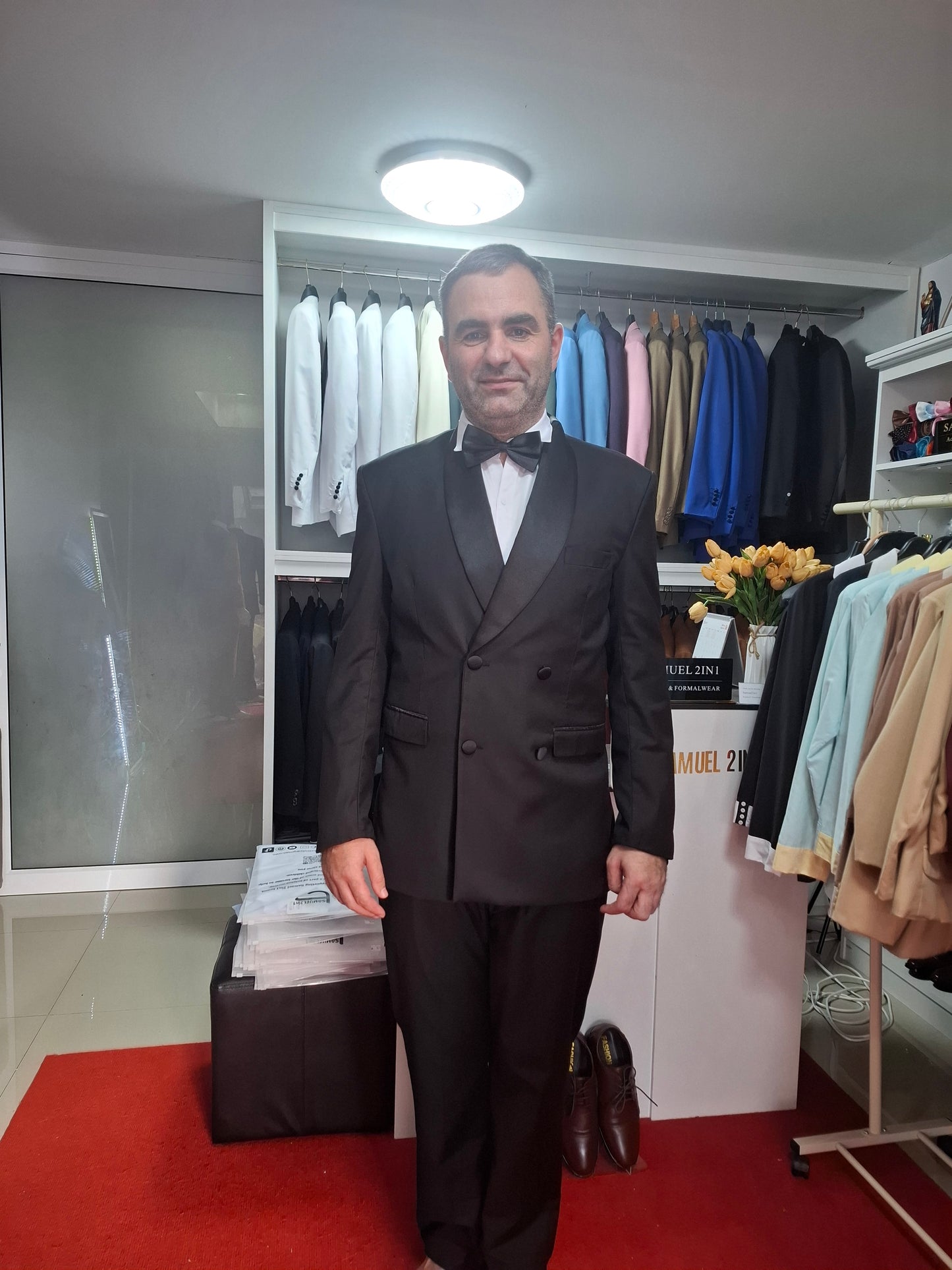 Thank You to Our Engineer Customer from Belgium for Choosing a Tuxedo Rental for a Corporate Gala