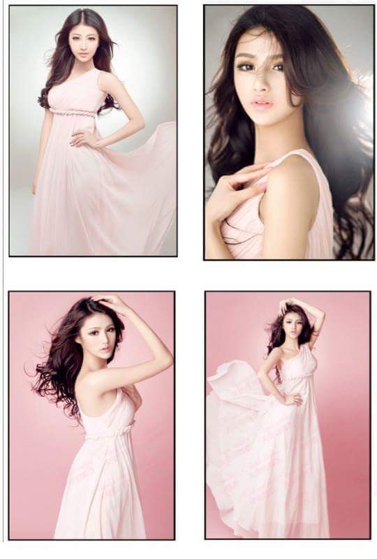 ชุดราตรีไหล่เดียวจับจีบ / Pleated One-Shoulder Dress