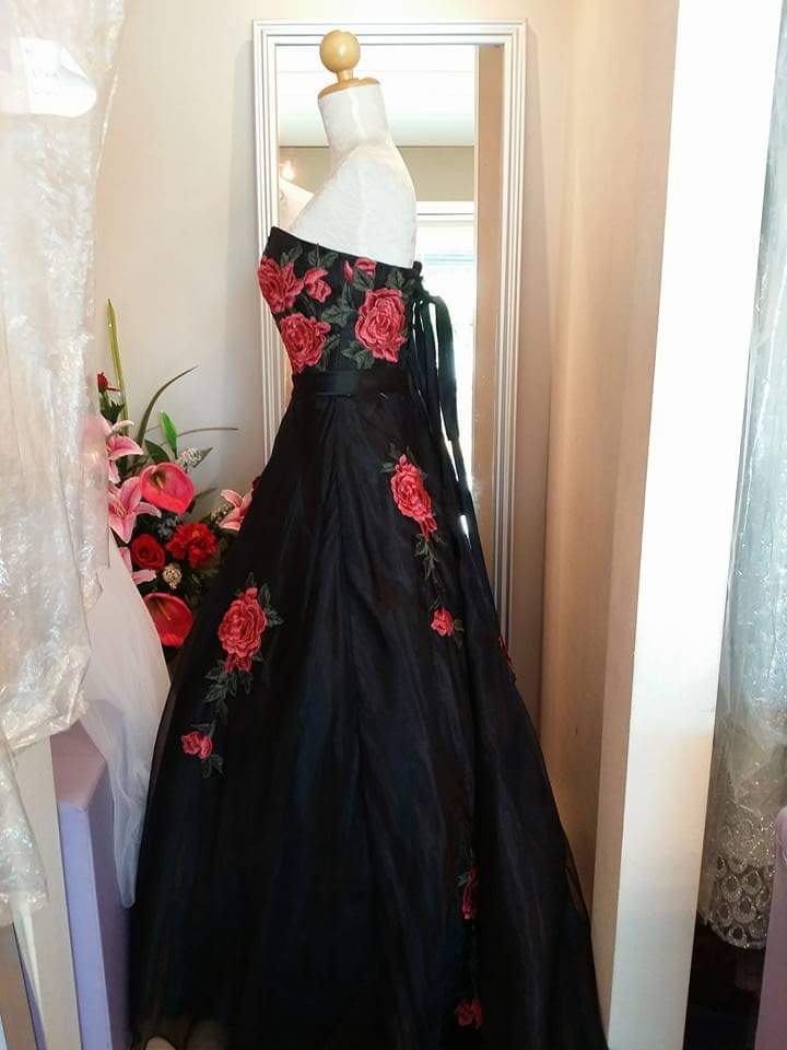 Black Rose Gown