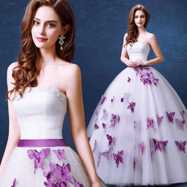 Butterfly Ball Gown