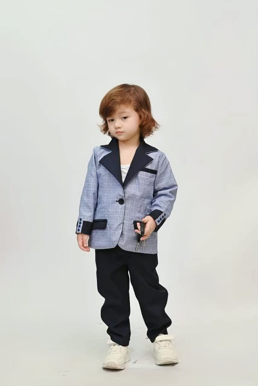 Navyblue Reversible Kids Suit