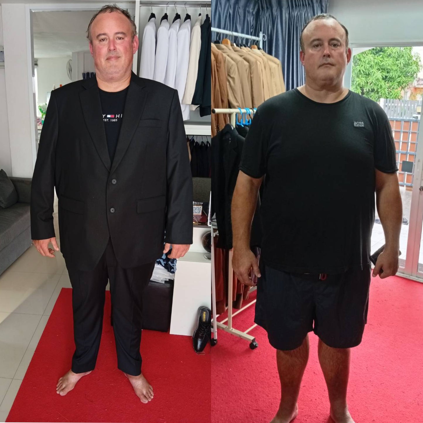 Thank You to Our British Customer for Tailoring with Dress Co ✨
