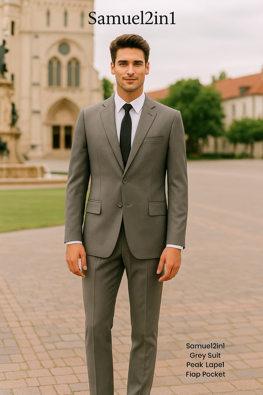 Made to Order สูทเทาเรียบหรู / Grey Suit - Made to Order
