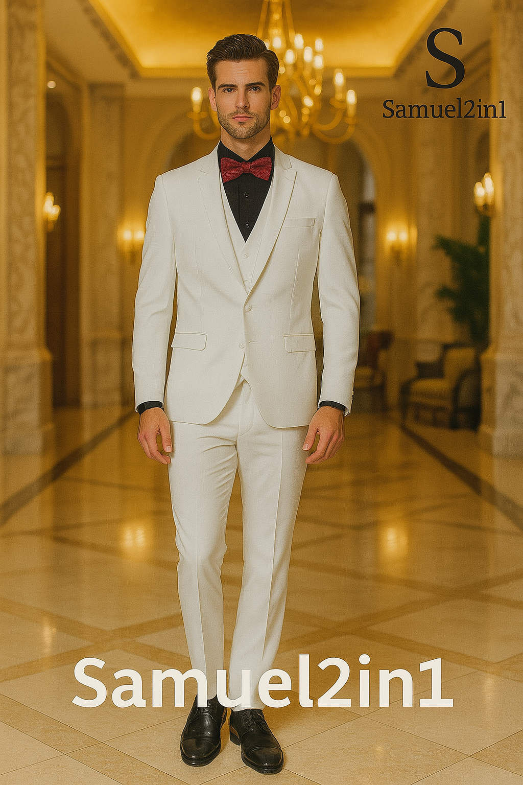 White Groom Suit – For Rent / White Groom Suit – For Rent