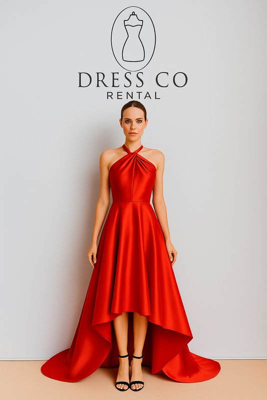 Halter-High-Low-Satin