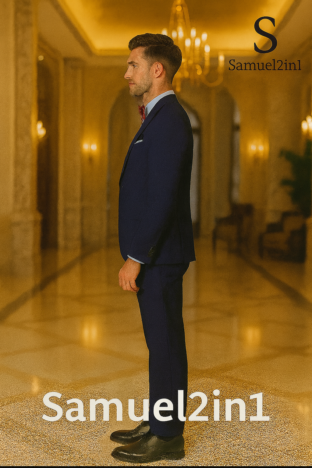 Navy Blue Suit (Rental)