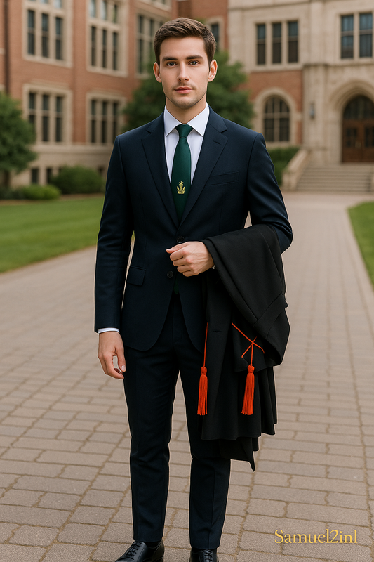 🎓 Samuel2in1 – สูทรับปริญญา พร้อมให้คุณหล่อที่สุดในวันสำคัญ