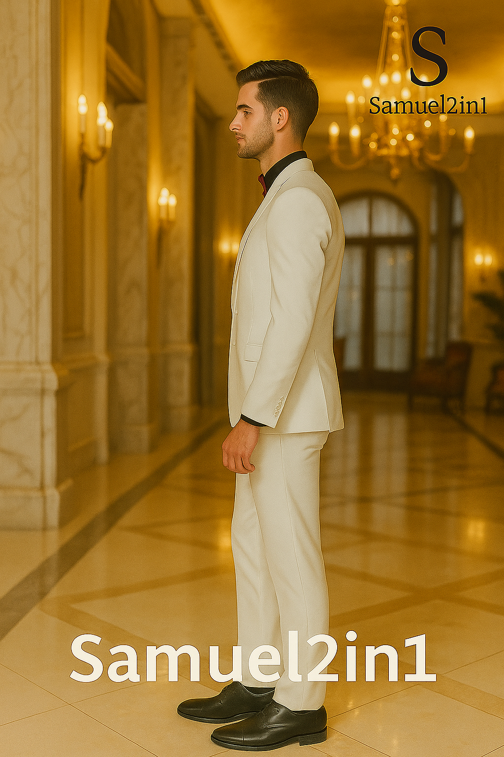 White Groom Suit – For Rent / White Groom Suit – For Rent