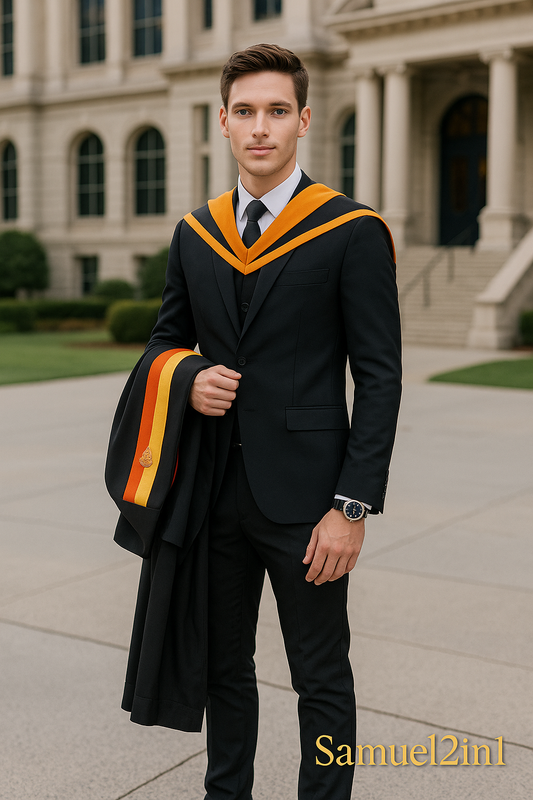 🎓 Samuel2in1 – สูทรับปริญญา พร้อมให้คุณหล่อที่สุดในวันสำคัญ